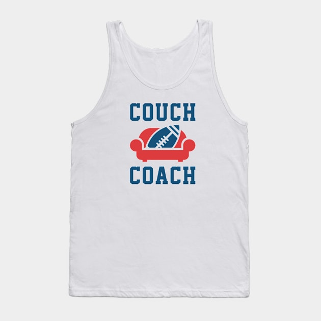 Couch Coach Tank Top by VectorPlanet